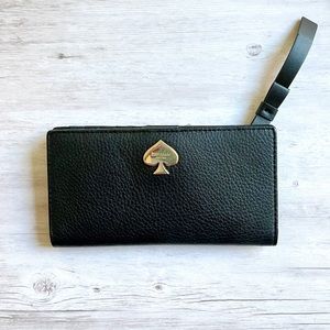 Kate Spade Leroy Street Black Wallet
